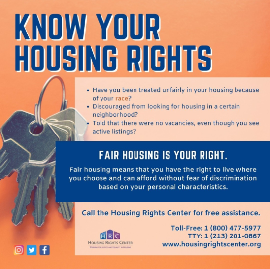 Housing Rights Center Information | City Hall Scoop