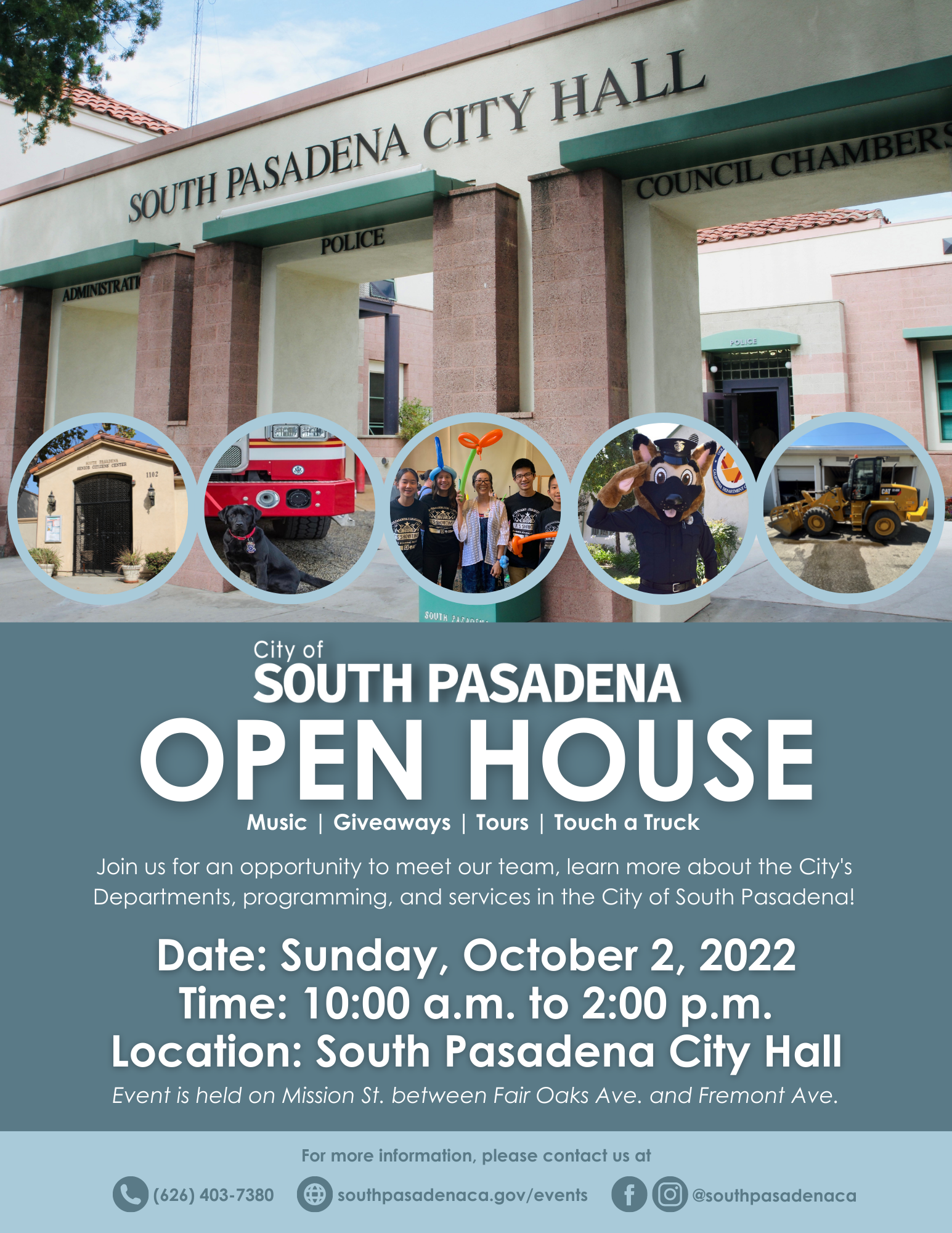 Don’t Forget! Join us at the City Open House this Sunday! | City Hall Scoop